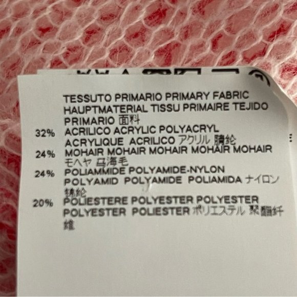 MM6 Maison Margiela Pink Cardigan in Women’s Size XS - Picture 11 of 12